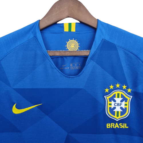 Camisa Seleção Brasileira Retrô 2018 Azul - Nike - DA Sports Oficial