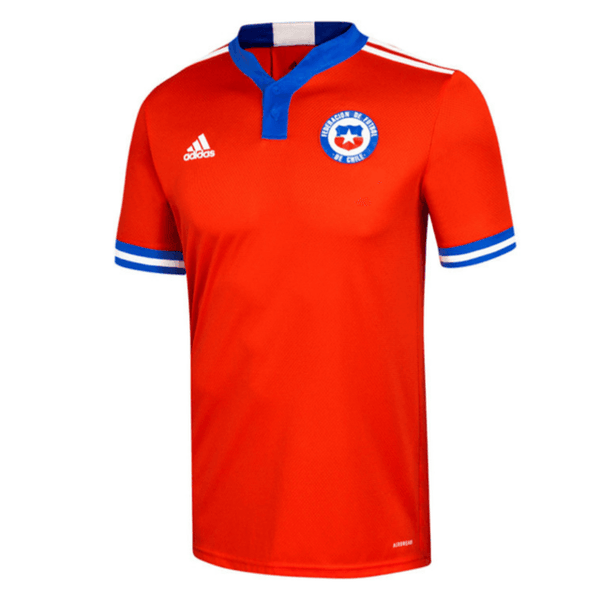 Camisa Seleção Chile I 21/22 Adidas - Vermelho - DA Sports Oficial