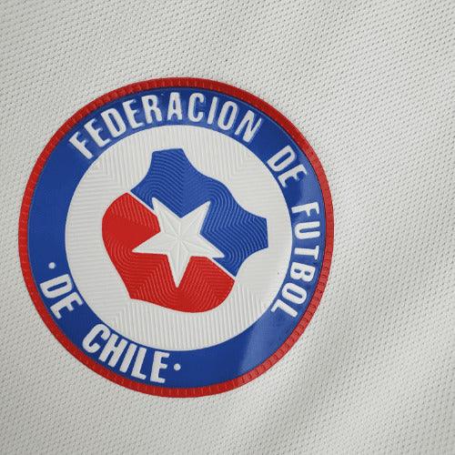 Camisa Seleção Chile II 21/22 Adidas - Branco - DA Sports Oficial