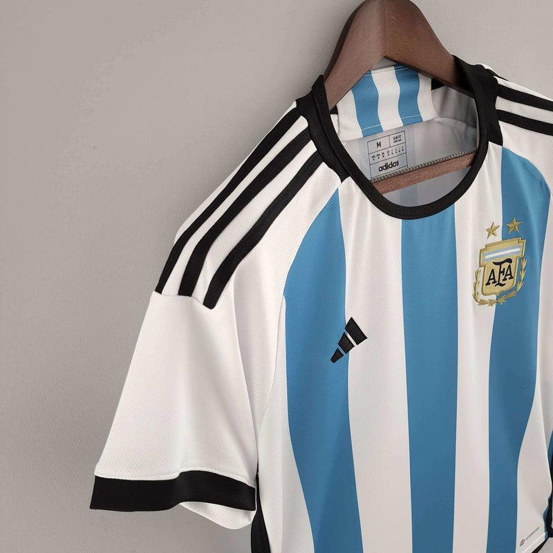 Camisa Seleção da Argentina I 2022 Adidas - Azul e Branca - DA Sports Oficial