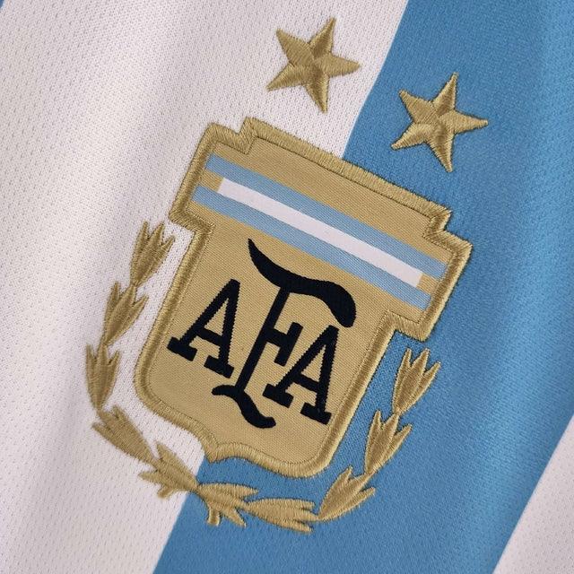 Camisa Seleção da Argentina I 2022 Adidas - Azul e Branca - DA Sports Oficial