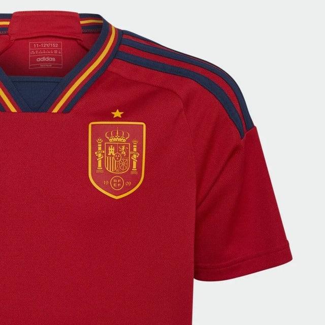 Camisa Seleção Espanha I 2022 Adidas - Vermelho - DA Sports Oficial