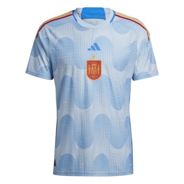 Camisa Seleção Espanha II 2022 Adidas - Azul Celeste - DA Sports Oficial