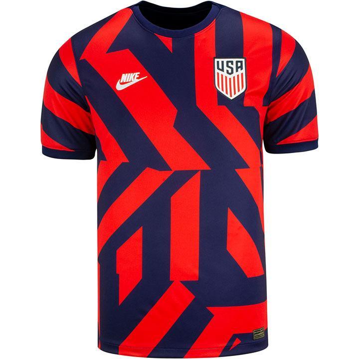 Camisa Seleção Estados Unidos II 22/23 Nike - Azul e Vermelho - DA Sports Oficial