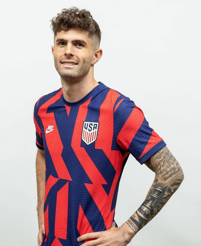 Camisa Seleção Estados Unidos II 22/23 Nike - Azul e Vermelho - DA Sports Oficial