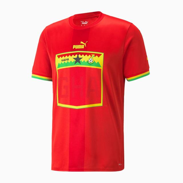 Camisa Seleção Gana II 2022 Puma - Vermelho - DA Sports Oficial