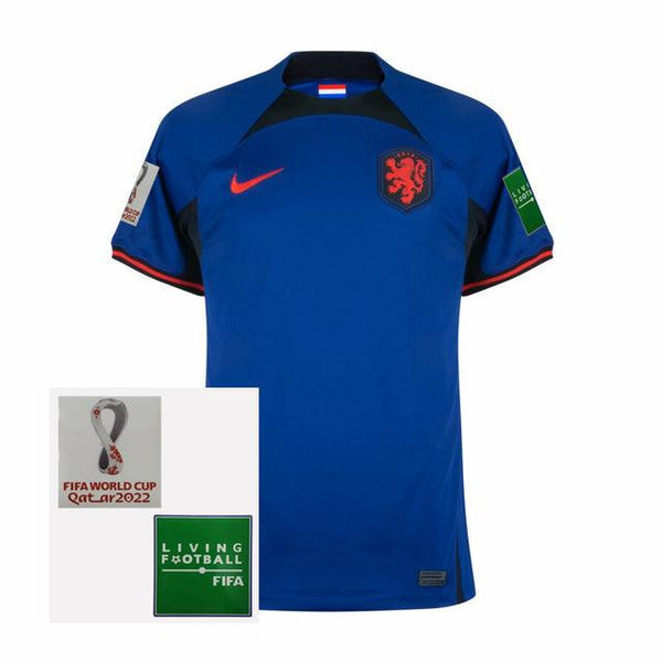 Camisa Seleção Holanda II 2022 Nike [Com Patch] - Azul - DA Sports Oficial