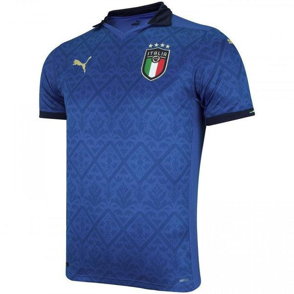 Camisa Seleção Itália I 20/21 Puma - Azul - DA Sports Oficial