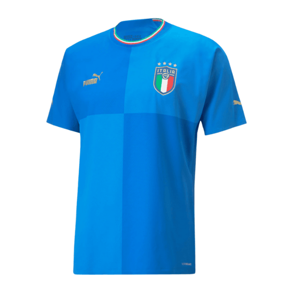 Camisa Seleção Itália I 22/23 Puma - Azul - DA Sports Oficial