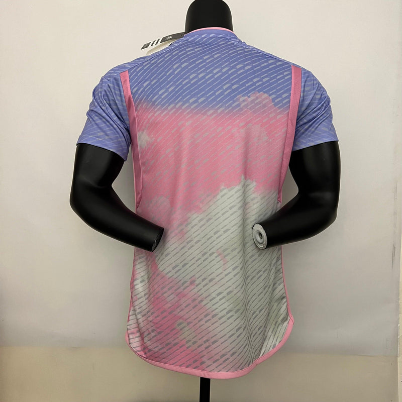 Camisa Seleção Japão [Especial Anime] 2024 Adidas - Rosa e Azul - DA Sports Oficial