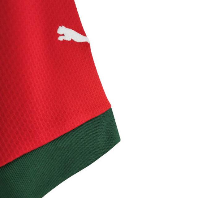 Camisa Seleção Marrocos I 2022 Puma - Vermelho - DA Sports Oficial