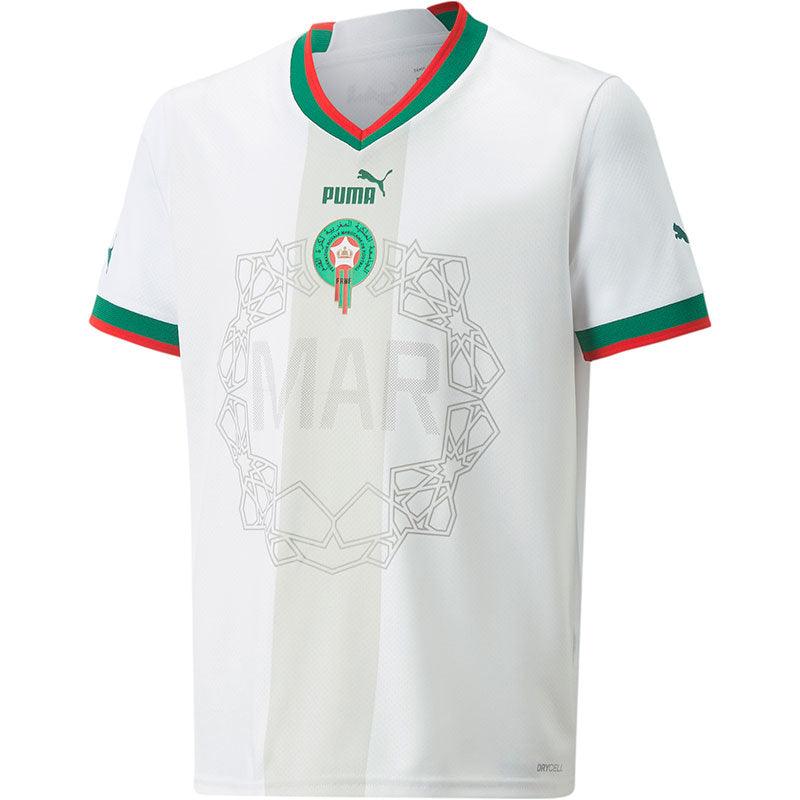 Camisa Seleção Marrocos II 2022 Puma - Branco - DA Sports Oficial