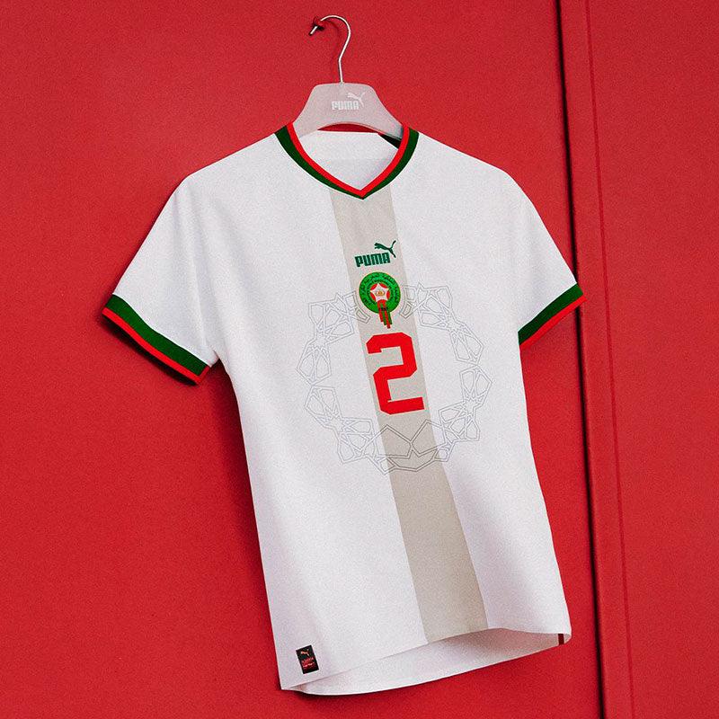 Camisa Seleção Marrocos II 2022 Puma - Branco - DA Sports Oficial