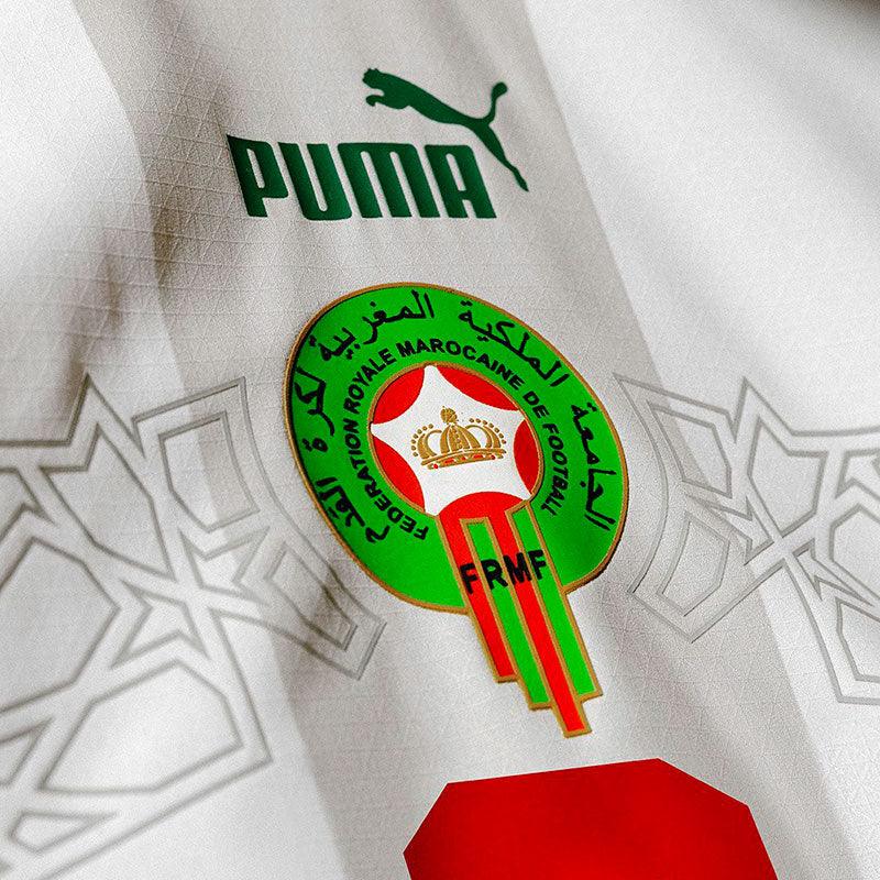 Camisa Seleção Marrocos II 2022 Puma - Branco - DA Sports Oficial