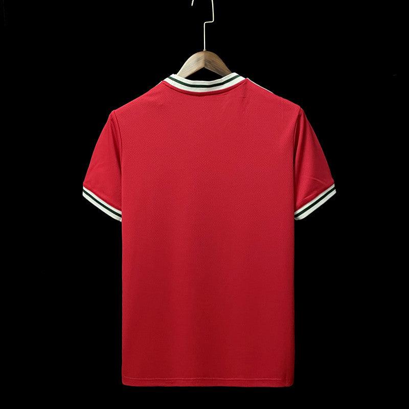 Camisa Seleção País de Gales I 2022 Adidas - Vermelho - DA Sports Oficial