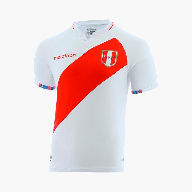 Camisa Seleção Peru I 21/22 Marathon - Branco - DA Sports Oficial