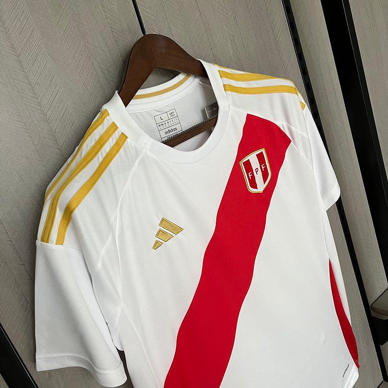 Camisa Seleção Peru I 24/25 Branca - DA Sports Oficial