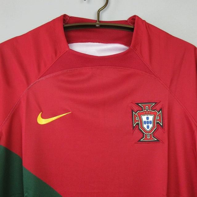 Camisa Seleção Portugal I 2022 Nike - Vermelho - DA Sports Oficial