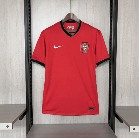 Camisa Seleção Portugal I 2024 Nike - Vermelho - DA Sports Oficial