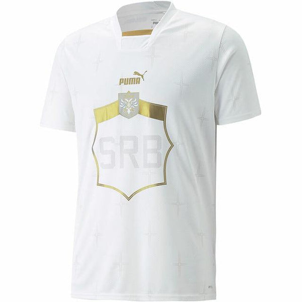 Camisa Seleção Sérvia II 2022 Puma - Branco - DA Sports Oficial