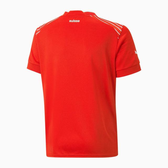 Camisa Seleção Suíça I 2022 Puma - Vermelho - DA Sports Oficial