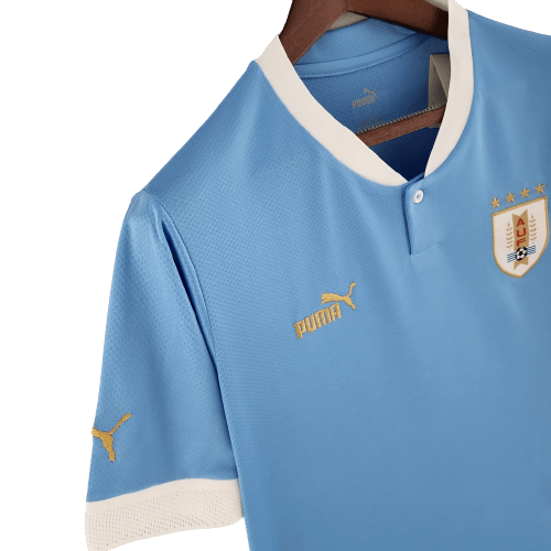 Camisa Seleção Uruguai I 22/23 Puma - Azul Celeste - DA Sports Oficial