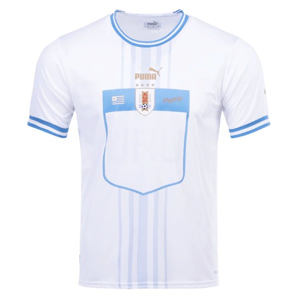 Camisa Seleção Uruguai II 2022 Puma - Branco - DA Sports Oficial