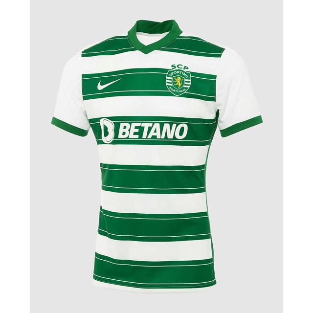 Camisa Sporting I 21/22 Nike - Verde e Branco - DA Sports Oficial