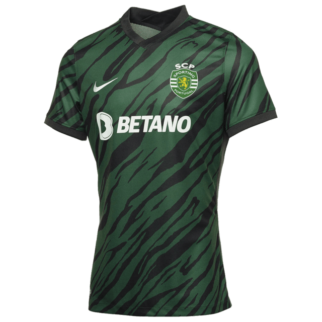 Camisa Sporting III 21/22 Nike - Preto - DA Sports Oficial