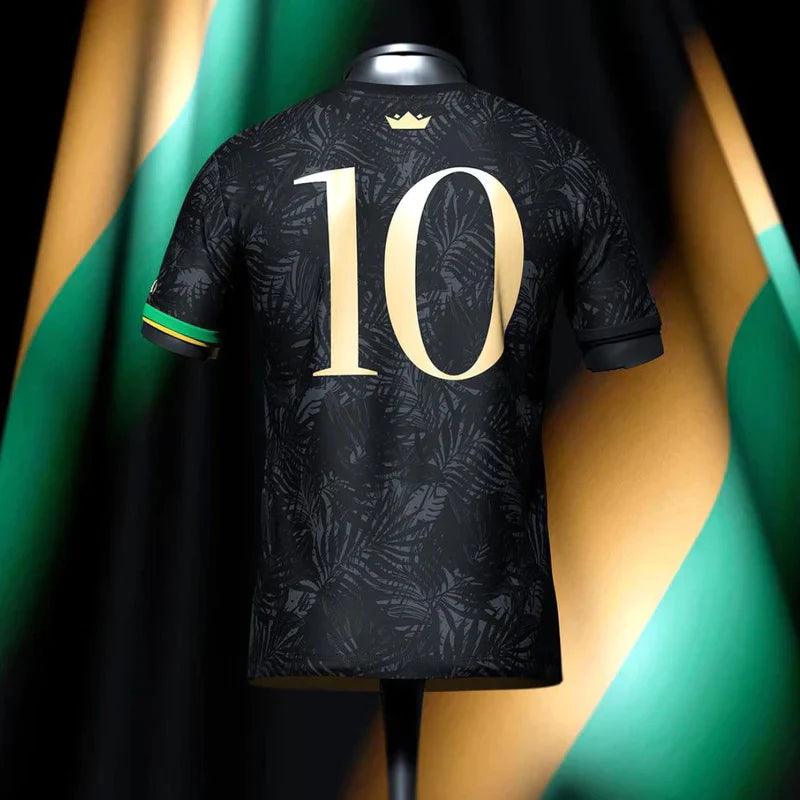 Camisa The Prince Neymar JR 10 24/25 s/n° Torcedor Masculino - Preta - DA Sports Oficial