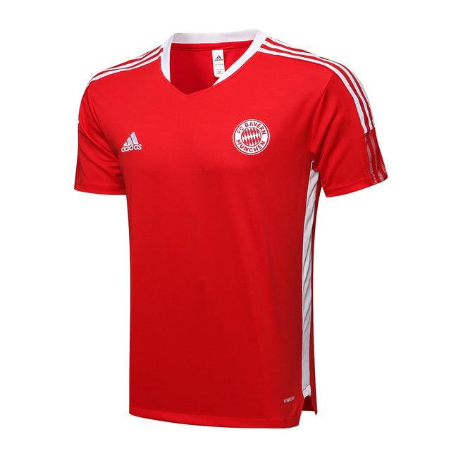 Camisa Treino Bayern de Munique 21/22 Adidas - Vermelho - DA Sports Oficial