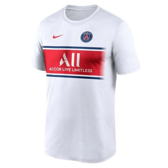 Camisa Treino PSG 21/22 Nike - Branco - DA Sports Oficial