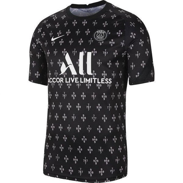 Camisa Treino PSG 21/22 Nike - Preto - DA Sports Oficial