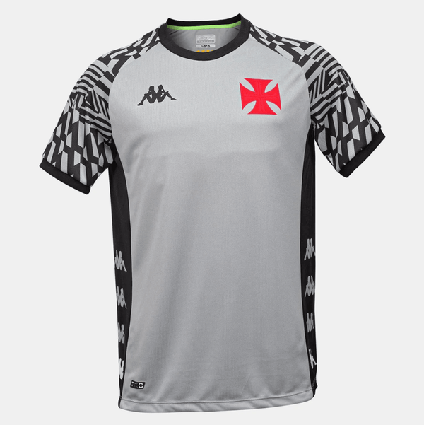 Camisa Treino Vasco III 22/23 Kappa - Cinza - DA Sports Oficial