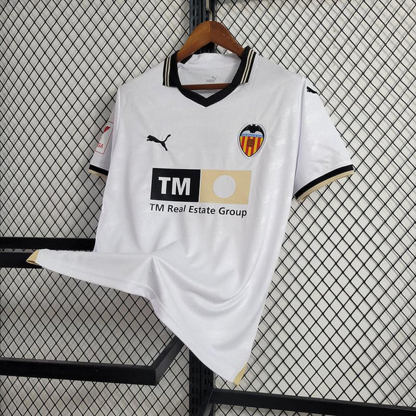 Camisa Valencia I 23/24 - Branco - DA Sports Oficial