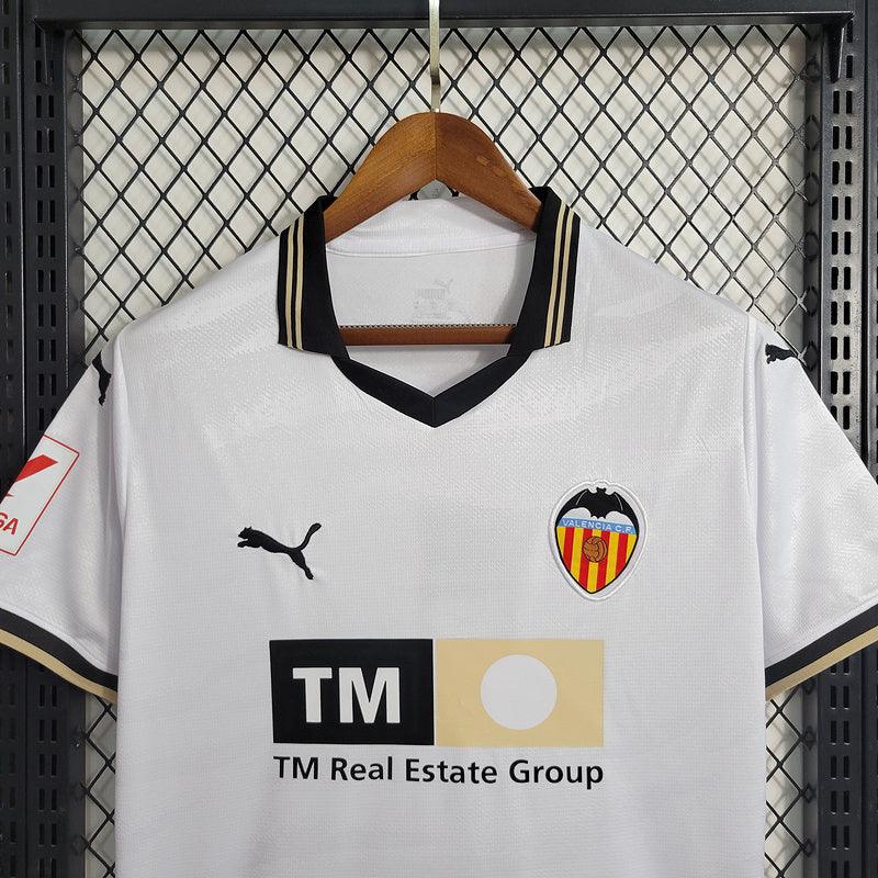 Camisa Valencia I 23/24 - Branco - DA Sports Oficial