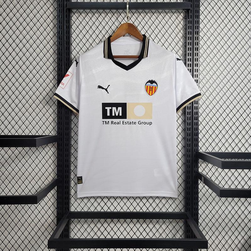 Camisa Valencia I 23/24 - Branco - DA Sports Oficial