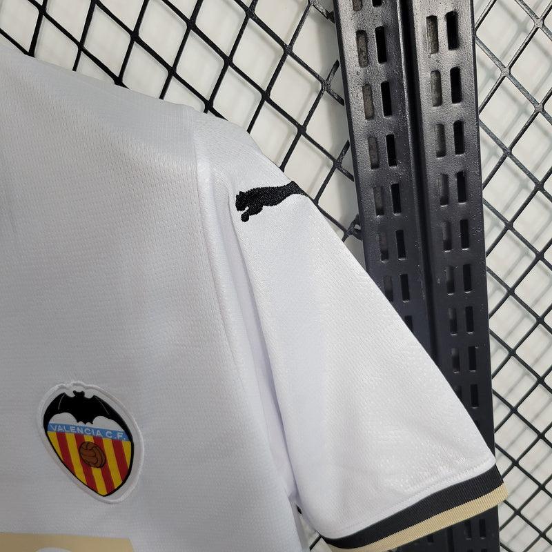 Camisa Valencia I 23/24 - Branco - DA Sports Oficial