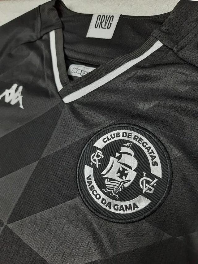 Camisa Vasco III 21/22 Kappa - Preto - DA Sports Oficial