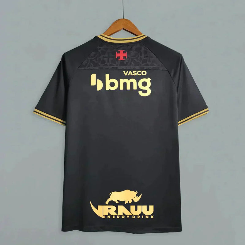 Camisa Vasco III [Com Patrocínio] 22/23 Kappa - Preto - DA Sports Oficial