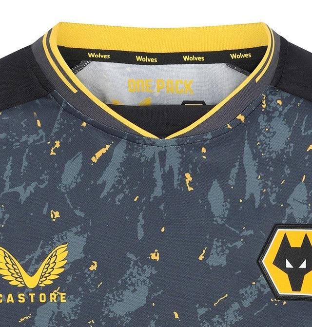 Camisa Wolves II 22/23 Castore - Preto - DA Sports Oficial