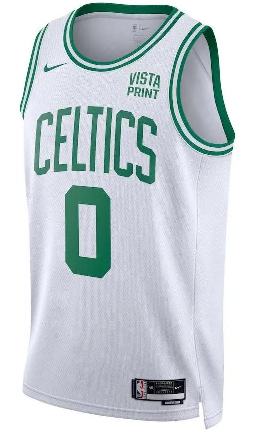 Boston Celtics Jayson Tatum White Jersey - Association Edition