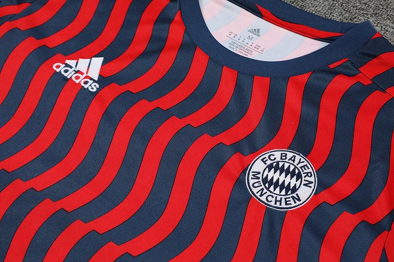 Camiseta Bayern 23/24 - Treino - Vermelho - DA Sports Oficial