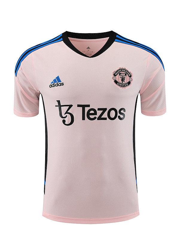 Camiseta Manchester United 23/24 - Treino - Rosa - DA Sports Oficial