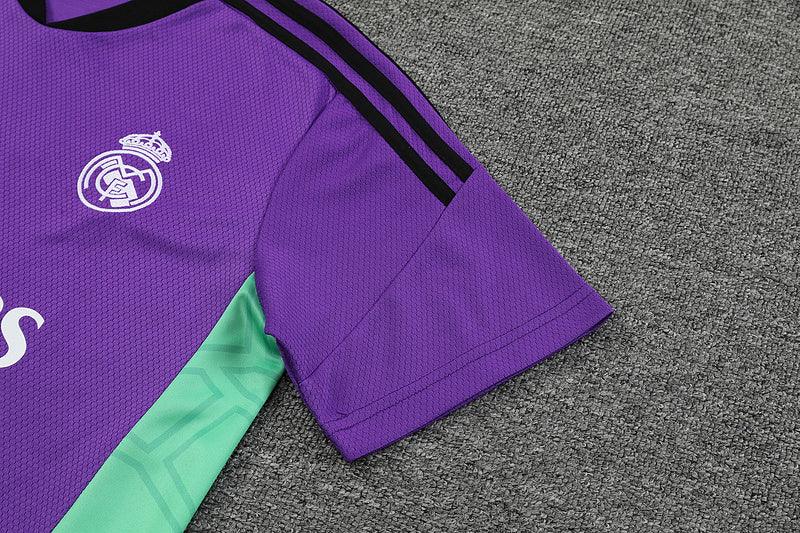 Camiseta Real Madrid 23/24 - Treino - Roxo - DA Sports Oficial