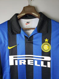 Camiseta Manga Larga Inter de Milão Home 1998