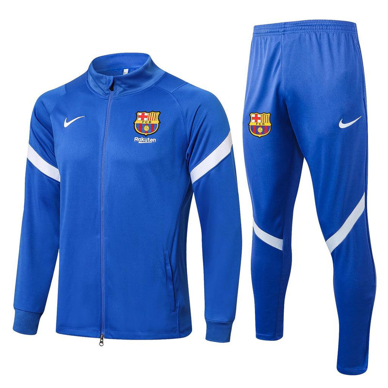 Conjunto Barcelona 2122 Azul Claro - Nike - Com Fecho - DA Sports Oficial