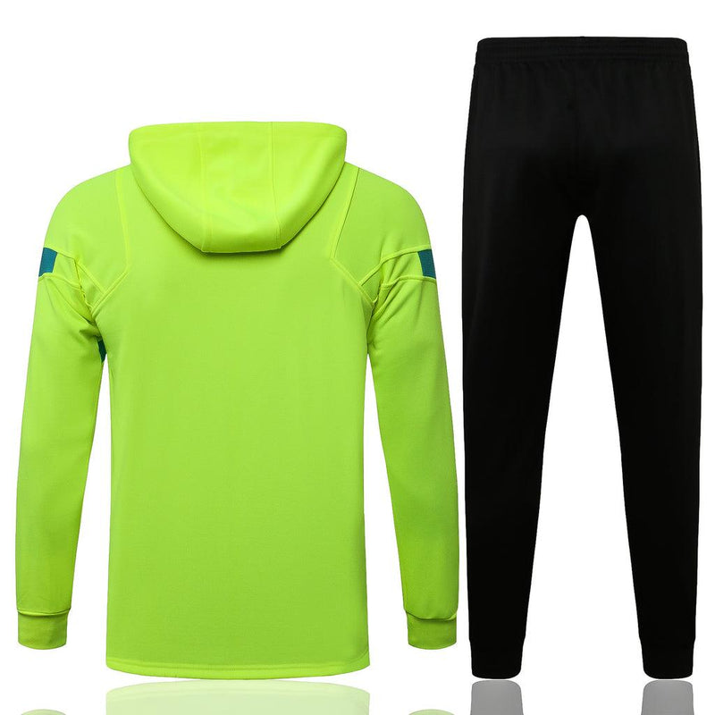 Conjunto Inter de Mil��o 21/22 Verde - Nike - Com Capuz - DA Sports Oficial