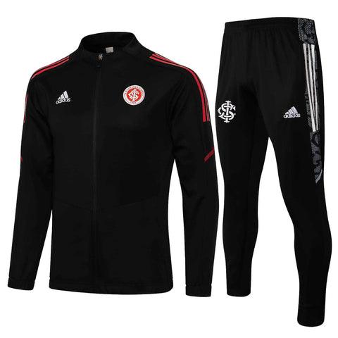 Conjunto Internacional 21/22 Preto - Adidas - Com Fecho - DA Sports Oficial