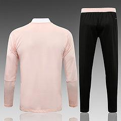 Conjunto Juventus 21/22 Rosa e Preto - Adidas - Com Ziper - DA Sports Oficial